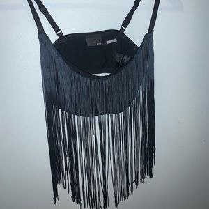 Fringe bra top Urban Outfitters